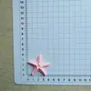 Vacaciones de Verano Estrella de Mar Colorida Árbol Decoración de Playa Accesorios Llavero Hecho a Mano DIY Funda para Teléfono Zuecos Pinza para el Cabello