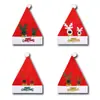 Sombrero de Navidad 2026 Regalo de Navidad para Niños y Adultos, Muñeco de Nieve, Santa, Reno, Decoración de Astas Largas de Felpa Disfraz
