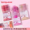 Fruta Azul Set Completo de Bolígrafos para Cuaderno de Bocetos Gran Capacidad Morandi 36 Colores Bolígrafos para Cuaderno de Bocetos Pintura Piel Morada Color Gel Bolígrafos Multicolor