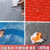 Alfombra antideslizante reforzada de PVC alfombrilla de plástico impermeable para pies felpudo pasillo escaleras almacén suelo de cocina De Zhu