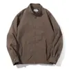 Chaqueta casual retro de estilo americano con cuello mao para hombre, nuevo abrigo de otoño 2026 para senderismo al aire libre para hombre