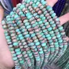 Cuentas de ábaco sueltas de 5 x 8 mm, cuentas de rueda espaciadoras de piedra natural de ágata ojo de tigre de Amazon, joyería de cuentas para bricolaje