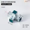 Conector en T de Tubo de Hierro Galvanizado Junta de Tubo Cuadrado para Escalera Accesorios Planos sin Soldadura Esquina en T Leede Zhuj