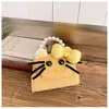 Bolsa de Hombro de Gatito Lindo de Dibujos Animados para Niña Bolso de Mano de Felpa y Perlas Otoño e Invierno 2026 Nuevo Bolso Accesorio para Niños