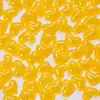 Accesorios para uñas de color sólido translúcidos en forma de corazón de colores mixtos, piezas pequeñas de resina, aretes DIY, pinzas para el cabello, accesorios para uñas postizas al por mayor