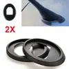 Paquete de 2 Bases de Antena de Techo de Agujero Cuadrado Tipo B Anillo de Sello de Junta de Goma Adecuado para Vauxhall Opel Corsa