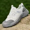 Sapatos de Caminhada Masculinos Outono Novo Respirável Masculino Outdoor Escalada Caminhada Sapatos Antiderrapantes Resistentes ao Desgaste Casuais Esportivos Masculino