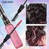 Tinta de Cabelo Transfronteiriça, Creme de Tinta de Cabelo Lavável de Sete Cores, Caneta de Tinta de Cabelo Temporária Descartável, Creme de Tinta para Sobrancelhas Multifuncional de Cor da Moda