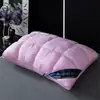 Hotel Cinco Estrellas Modelo Nuevo Almohada para Pan con Patrón Retorcido para Uso Doméstico con Núcleo Elástico, Almohada Cervical Lavable para Adultos, Esponjosa