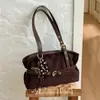 Bolso de mano retro transfronterizo para mujer, nuevo bolso de hombro de moda de nicho para el otoño de 2026, bolso de hombro de alta gama para el trabajo