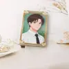 Bloques de Tarjetas Acrílicas con Diseños de Anime de Celebridades, Adornos de Arena Líquida, Mercancía Hecha por Fans, Tarjetas de Arena Líquida con Aceite, Bloques de Tarjetas de Arena Líquida Personalizados