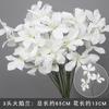 Casamento Flores Artificiais Sistema Branco e Verde Material Folha de Planta Verde Combinando Decoração Floricultura de Hotel Teto Folhas Falsas Arranjo de Flores