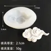 Molde de Silicone Nuvem Auspiciosa Estilo Chinês Molde para Fondant Chocolate Assar Decoração de Bolo Molde para Decoração de Sobremesa de Aniversário