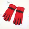 Guantes Calientes para Mujer, Antideslizantes, Engrosados y de Terciopelo en Invierno, Esquí de Invierno, Guantes de Ciclismo para Exteriores a Prueba de Viento e Impermeables