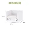 Xi Tea Juego de Cinco Piezas Mostrador de Bar Caja de Almacenamiento Resistente a Caídas de PC Juego de Cinco Piezas Juego de Caja de Taza de Papel para Café y Cuchara para Helado