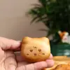 Juguete de Boj Natural para Aliviar el Estrés de Madera DIY Lindo Creativo con Forma de Emoji Adorno de Mano al por Mayor Personalizable