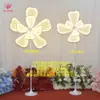 Accesorios de Boda Estilo Chino Arte de Hierro Flor de Peonía Brillante Luces de Camino Pasarela Escenario Fondo Decoración Arreglo