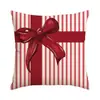 Funda de cojín para sofá temática de Navidad de Amazon transfronteriza, decoración de ambiente navideño, funda de cojín para ventana salediza de coche
