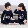 Pijamas para niños Algodón puro Conjunto de ropa y pantalones de otoño para niños Ropa interior térmica para bebés para niñas Suéter básico de algodón para niños pequeños
