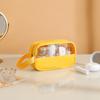 Bolsa de Maquiagem ins de alta qualidade para mulheres, nova bolsa de armazenamento de cosméticos, portátil, grande capacidade, à prova d'água para viagem, bolsa de lavagem, pincel