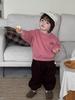 Ropa de Otoño e Invierno para Niños Modelo 2026 Ropa de Salida para Bebé Otoño e Invierno Estilo Coreano Ropa para Niños Conjunto de Sudadera de Forro Polar para Niños