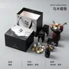 Caja de Regalo Festival de Mediados de Otoño, Dormitorio de Aromaterapia, Difusor de Aroma de Piedra de Alta Gama, Set de Aceites Esenciales de Fragancia Duradera para Hotel, Set de Regalo de Recuerdo
