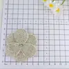 Nuevos accesorios de broche de strass floral transfronterizos, decoraciones de zapatos de moda y versátiles, accesorios para ropa y tocados, accesorios para joyería DIY