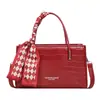 Bolso de Mano de Moda con Patrón de Piedra Nuevo Estilo Primavera/Verano 2026 Bolso de Hombro con Textura Simple Bolso Cruzado Personalizado Estilo Ins