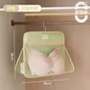 Bolsa de almacenamiento colgante para ropa interior, bolsa colgante mágica para guardar calcetines, organizador de calcetines de pared para armario de dormitorio estudiantil