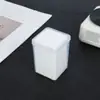 Almofadas de Algodão Limpadoras para Frascos de Cola de Extensão de Cílios Descartáveis Embaladas em Caixa, Lenços Removedores de Esmalte, Lenços Mágicos para Unhas