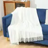 Manta climatizada, manta de tricô, estilo nórdico, de alta qualidade, manta de sofá com franjas, decoração de casa interna, manta pequena, manta para cochilo no pé da cama