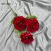 Simulação de 3 arranjos florais de peônias em estilo coreano para casamento, auditório, decoração de paisagem, adereços para fotografia, flores artificiais, atacado, comércio exterior