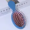 Pente de Massagem com Airbag Fofo para Crianças, Mini Portátil Colorido Macaron Feminino com Almofada de Ar para Uso Doméstico