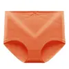 [Reclutando Agentes para Ventas por Consignación] Ropa Interior de Algodón Puro para Mujer para su Año Zodiacal, Color Sólido, Bragas Elásticas de Cintura Alta, Levanta Glúteos