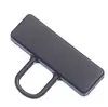 Gancho de Correa de 25 mm Clip de Correa Hebilla Tornillo Hebilla Elástica Negra Gancho de Tres Líneas Venta al por Mayor Accesorios de Ferretería para Equipaje Bolsos