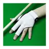 Guantes Especiales para Billar de Tres Dedos Delgados Transpirables Sin Dedos de Media Palma Antideslizantes Elásticos para Hombres y Mujeres Guantes para Mesa de Billar Tenis de Mesa