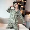 Pijama infantil para outono e inverno, imitação de algodão, de manga comprida, para meninos mais velhos, novo modelo 2026, roupa de casa para adolescentes e meninos, estilo outono