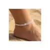 Tobillera Ojo de Diablo Dorado de Comercio Exterior de Amazon Moda Clásica Estilo Lujo Ligero Diseño Único de Nicho Joyería para el Pie para Mujeres