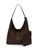 Bolso Tote Casual Retro de Gran Capacidad para Mujer, Nuevo Popular Versátil Elegante Bolso Cubo Tejido Bolso de Hombro Único