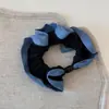 Denim Encaje Simple Perla Intestino Delgado Goma para el Cabello Nueva Elegante Goma para el Cabello Cuerda para el Cabello Cola de Caballo Baja Cuerda para la Cabeza