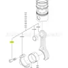 Mitsubishi Heavy Industries S12A2-Pta2 Biela Parte 32519-00301 Tornillo de Biela