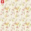 Tecido de Algodão Estampado com 60 Fios, Design Fresco e Floral, Adequado para Vestidos, Camisas e Bolsas de Mulheres e Crianças, em Estoque