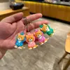 Sudadera con Capucha de Disfraz Linda de Dibujos Animados Llavero de Gato Colgante para Mochila Muñeca 3D de Gama Alta Decoración de Bolsa Regalo