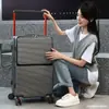 Maleta de mano de 20 pulgadas con ruedas maleta de cabina para mujer ruedas universales de 24 pulgadas para hombre estudiante maleta de 26 pulgadas con candado de combinación maleta de viaje maleta de cuero