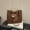 Bolsa de Luxo Leve Estilo Coreano 2026 Nova Moda Primavera Bolsa Tote de Nicho Bolsa de Ombro Personalizada Bolsa Feminina Tendência