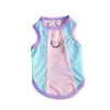 Processamento de tecido de seda gelada para proteção solar. Roupas de proteção solar para animais de estimação com toque refrescante, feitas sob medida para cães de porte médio e grande, disponíveis para produção OEM e marca própria.