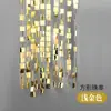 Cortina de Lantejoulas Douradas Prateadas Cordão de Lantejoulas Espelho Lantejoulas Redondas Brilhantes Cortina Suspensa Decoração de Casamento Adereços de Fundo