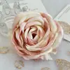 Cabeça de Peônia Rosa Artificial Cacheada DIY Decoração de Casamento Set de Fotos Acessórios para Caixa de Presente Cabeça de Flor Artificial