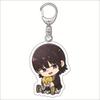 Hell Music Keychain Animação em torno de sapinhos Maru Ehai Ya Esquerda Pendurado Batalhão Guarda Gangue Zuo Chefu Zhi Pingente Acrílico