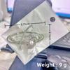 Broche de Estrella Pin de Solapa Ins Trendy Personalizado Pin de Estrella de Pedrería Anti-Luz Accesorios Fijos para Ropa Hebilla para Toalla de Seda